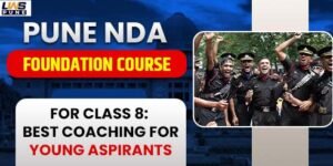 Class 8 students attending NDA Foundation Course in Pune with experienced coaching